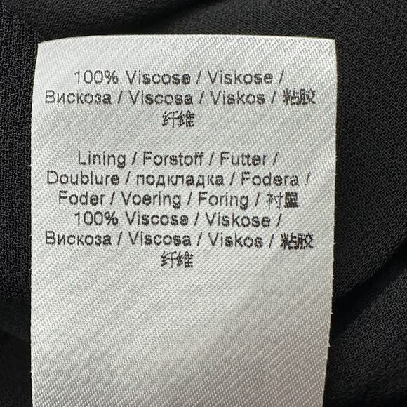 Ganni Dress Womens 42 US Large Red Wrap Midi Georgette Party Career Whimsigoth - Picture 11 of 15